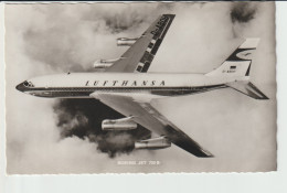 Vintage Rppc Lufthansa Boeing 720-030B Aircraft. - 1919-1938: Fra Le Due Guerre