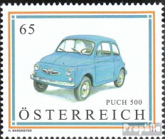 Österreich 2915 (kompl.Ausg.) Postfrisch 2011 Automobile - Nuovi