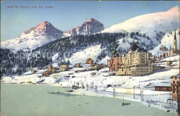 11758484 St Moritz GR See Mit Piz Julier St. Moritz - Autres & Non Classés