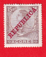 ACR0459- AÇORES 1911 Nº 124- MH - Azores