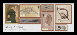 Great Britain 2024 Mih. 5391/95 (Bl.171) Prehistoric Fauna. The Age Of Dinosaurs. Fossils MNH ** - Nuevos