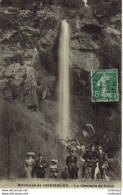 73 Environs CHAMBERY En 1909 N°1048 La Cascade De COUZ VOIR 2 ZOOMS Personnages Collec L. Grimal - Chambery