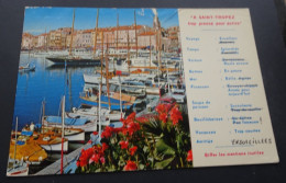 "A Saint-Tropez Trop Pressé Pour écrire" - Le Port - Esys Azurcolor Editions, Nice - Saint-Tropez