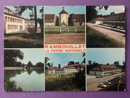 78    CPSM   RAMBOUILLET   La Ferme Nationale      Bon état (pli En Angle) - Rambouillet