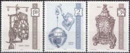 1970, Austria, Clocks, Crafts, MNH(**), Mi: 1328-1330 - Nuovi