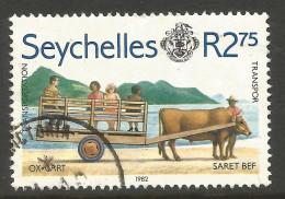 SEYCHELLES. 1982. R2.75 OXCART USED. - Seychelles (1976-...)
