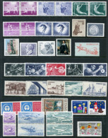 SWEDEN 1972 Issues Complete  MNH / **.  Michel 737-89 - Unused Stamps