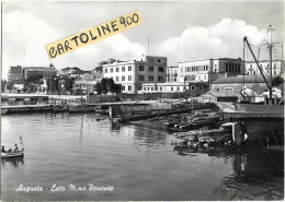 Sicilia-siracusa-augusta Lato Marina Ponente Animata Veduta Anni 50 - Andere & Zonder Classificatie