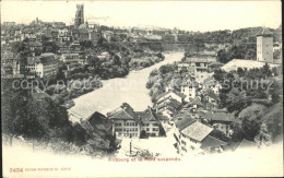 11757171 Fribourg FR Et La Pont Suspendu Fribourg - Autres & Non Classés