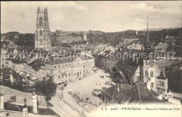 11757141 Fribourg FR Place De L Hotel De Ville Panorama Fribourg - Altri & Non Classificati