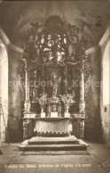 11757088 Leukerbad Eglise Interieur Un Autel Leukerbad - Sonstige & Ohne Zuordnung