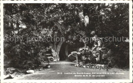 11757072 Estavayer-le-Lac Institut Du Sacre Coeur Grotte De Notre Dame De Lourde - Autres & Non Classés