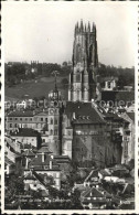 11757033 Fribourg FR Hotel De Ville Et La Cathedrale Fribourg - Altri & Non Classificati