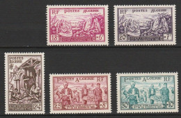 Année 1954-N°319 + 321/324 Neufs**MNH : Au Profit Des Sinistrés Du Séisme D'Orléansville (5 Valeurs Sur 6) ) - Algerien (1962-...)