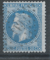 Lot N°83195   N°29A, Oblitéré PC Du GC 611 BREST(28) - 1863-1870 Napoléon III. Laure