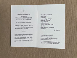 SERVRANCKX Clementina °PERK 1912 +VILVOORDE 2000 - STERCKX - Sint-Maarten, Peutie - Obituary Notices