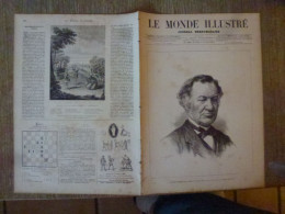 Le Monde Illustré Avril 1883 Louis Veuillot Explosion Usine De Marnaval Infante Dona Paz Melle D'Erlincourt - Magazines - Before 1900