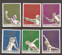 LP 797 Romania -1972- Olimpiada De La Munchen, Nestampilat - Altri & Non Classificati