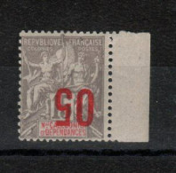 Nouvelle Calédonie_  (1912) Surcharge Renversé  Signatures  Brun N°105B (rare ) - Ungebraucht