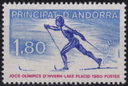 F-EX50216 ANDORRA MNH 1980 WINTER OLYMPIC GAMES SKATING SKI.  - Summer 1980: Moscow