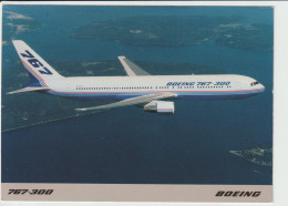 Vintage Pc Boeing 767- 300 Jetliner Aircraft In Company Colours - 1946-....: Era Moderna