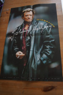 JOHNNY HALLYDAY POSTER DU CLUB JOHNNY  FORMAT 33 X 50 CM - Afiches & Pósters