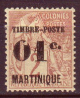 Martinica 1891 Y.T.7 */MH VF/F - Ongebruikt