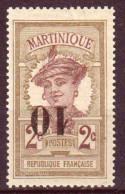 Martinica 1920 Y.T.84a */MH VF/F - Nuevos
