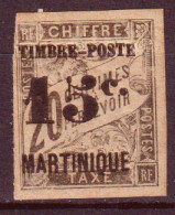 Martinica 1891 Y.T.21 */MH VF/F - Neufs