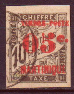 Martinica 1891 Y.T.23 O/Used VF/F - Gebruikt