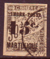 Martinica 1891 Y.T.22 O/Used VF/F - Oblitérés