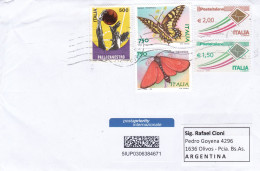 Italy - 1996 - Letter - Air Mail - Sent To Argentina - Caja 30 - 1991-00: Afgestempeld