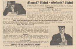 Nervosin - Pubblicità D'epoca - 1925 Old Advertising - Publicités