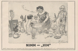 VIM - Sunlicht Gesellschaft - Illustrazione - Pubblicità D'epoca - 1925 Ad - Publicités