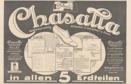 CHASATTA - Pubblicità D'epoca - 1925 Old Advertising - Publicités