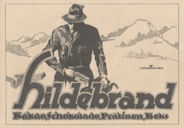 HILDEBRAND Schokolade Pralinen - Pubblicità D'epoca - 1925 Old Advertising - Publicidad