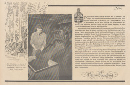 Sigarette HAUS NEUERBURG - Pubblicità D'epoca - 1925 Old Advertising - Advertising