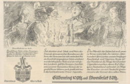 Sigarette HAUS NEUERBURG - Illustrazione - Pubblicità D'epoca - 1925 Ad - Advertising