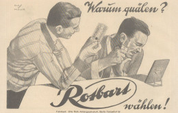 ROTBART Sonderklasse - Pubblicità D'epoca - 1925 Old Advertising - Publicités