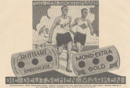 ROTBART Mond-Extra Gold - Pubblicità D'epoca - 1925 Old Advertising - Publicités