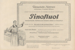 PINOFLUOL - Pubblicità D'epoca - 1927 Old Advertising - Publicités