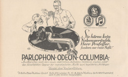 PARLOPHON Odeon Columbia - Pubblicità D'epoca - 1927 Old Advertising - Publicidad