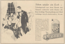 Zahnpasta ODOL - Illustrazione - Pubblicità D'epoca - 1927 Old Advertising - Reclame