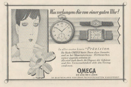 Orologi OMEGA - Pubblicità D'epoca - 1927 Old Advertising - Publicidad