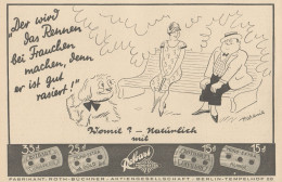 ROTBART Mond-Extra - Vignetta - Pubblicità D'epoca - 1927 Old Advertising - Publicidad