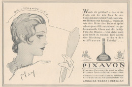 PIXAVON - Illustrazione - Pubblicità D'epoca - 1927 Old Advertising - Publicités