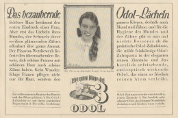 ODOL Zahnpasta - Pubblicità D'epoca - 1929 Old Advertising - Werbung