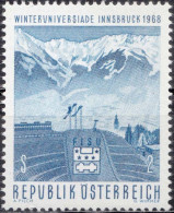 1968, Austria, Winter Universiade Innsbruck, Mountains, Ski-jump, Sports, Winter Sports, MNH(**), Mi: 1257 - Neufs