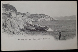 13 - MARSEILLE -  ROUTE DE LA CORNICHE  - Aminée - Photo LACOUR - Endoume, Roucas, Corniche, Spiaggia