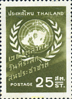 361465 MNH TAILANDIA 1957 NACIONES UNIDAS - Thaïlande